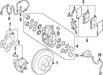 Genuine Nissan Disc Brake Caliper 41001-6GR0A. Fixed Price $510.35.