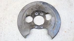 Porsche 356 BT6 / Front Disk Brake Protection Plate Left Side 1963 - 1965. Fixed Price $176.00.