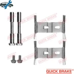 Accessory Kit Disc Brake Pad 109-1658 For Vw Touareg Audi Q7/VAN Porsche 2.5L. Fixed Price $29.95.