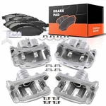 Ceramic Brake Pad + Caliper For Nissan Frontier 05-19 Xterra Suzuki & Rear. Fixed Price $261.99.