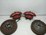 Set Of 4 Brembo Brake Lines, Rotors And Calipers From 2017 Chevy Camaro 11728633. Fixed Price $1366.04.