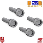 Brake Caliper Carrier Bolts X Rear Febi 48817 Audi Seat Skoda Vw A3261. Fixed Price $21.14.
