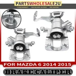 2X Rear Left & Right Disc Brake Calipers Without Bracket For Mazda 6 2014-2015. Fixed Price $105.87.
