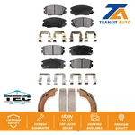 Front Rear Ceramic Brake Pads Parking Shoe Kit For Chevrolet Equinox Gmc Terrain. Fixed Price $95.45.