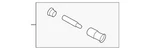 Genuine Ford Disc Brake Caliper Pin DG9Z-2C150-C. Fixed Price $36.52.