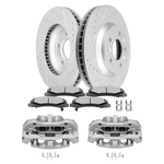 8PCS Front Brake Calipers Rotors And Pads For 2006-2011 Buick Lucerne Left Right. Fixed Price $212.99.