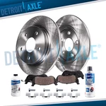 245MM Rear Disc Brake Rotors Ceramic Pads For Audi A6 100 Quattro Vw Passat 2WD. Fixed Price $68.01.