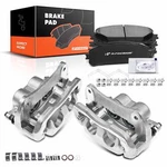 A-premium Pair Front Brake Calipers & Ceramic Pad For Toyota Lexus RX450H. Fixed Price $176.99.