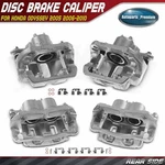 4PCS Front & Rear Disc Brake Caliper With Bracket For Honda Odyssey 2005-2010. Fixed Price $243.19.