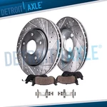 Front Disc Brake Rotors And Pads 2015-2022 Ford Mustang W/brembo. Fixed Price $181.88.