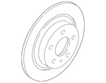 Genuine Volvo Disc Brake Rotor 31471821. Fixed Price $55.60.