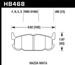 Hawk Performance HB468F.492 Disc Brake Pad Set. Fixed Price $167.39.