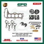 Range Rover Discovery Sport 204DTA Piston Set Con Rod + Engine Rebuild Kit 2.0D. Fixed Price $919.50.