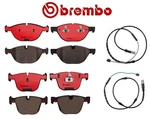 For Bmw E70 E71 X5 X6 XDRIVE50I Front & Rear Brake Pad Set Sensors Kit Brembo. Fixed Price $309.24.