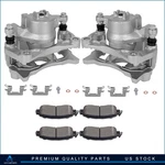 Front Brake Calipers With Bracket & Ceramic Pads For Nissan Altima 2013-2019. Fixed Price $86.83.