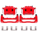 Power Stop S4918A High-temp Red Powder Coated Calipers Pair Front. Fixed Price $455.44.
