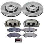 Powerstop Oe Stock Replacement Low-dust Ceramic Brake Pad, Rotor And Caliper Kit. Fixed Price $420.51.
