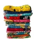 Mix Lot Of Indian Tribal Kantha Quilts Vintage Cotton Bed Cover Throw Old Sari. Fixed Price $29.02.