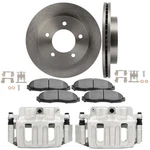 Front Pair Brake Calipers & Ceramic Pads Disc Rotors 1997-2003 Ford F-150. Fixed Price $210.74.