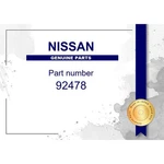 Genuine Nissan Insulator Part No. 92478-3XA0A (924783XA0A). Fixed Price $20.01.