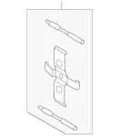 Genuine Audi Mount Kit 8J0-698-269. Fixed Price $81.94.