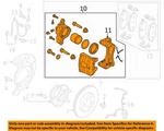 Hyundai Oem 21-25 Elantra Front Suspension Brake Components-caliper 58190AAA00. Fixed Price $390.79.
