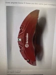 LR049115 Brake Caliber Brembo. Fixed Price $295.00.