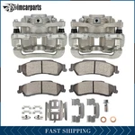 Brake Calipers Rear & Ceramic Pads Kit For Chevrolet S10 Gmc Sonoma 1998-2004. Fixed Price $114.73.
