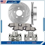 For 2002-2007 Jeep Liberty Front Brake Calipers & Ceramic Pads Rotors. Fixed Price $189.50.