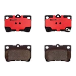 Brembo Oem Front & Rear Ceramic Brake Pads Kit For 2006-2013 Lexus IS250. Fixed Price $144.98.
