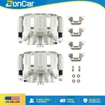 Set Of 2 Front Disc Brake Caliper W/ Bracket For Honda Cr-v Odyssey 45019SHJA10. Fixed Price $97.99.