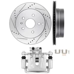 Rear Drilled Rotors And Left Brake Calipers For Chevrolet Equinox 2010-2017. Fixed Price $102.67.
