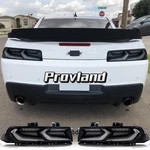 Set Of 2 Smoked Led Tail Lights For 14-15 Chevrolet Chevy Camaro Rear Brake Lamp. Fixed Price $409.99.