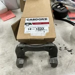 Disc Brake Caliper Bracket-coupe Cardone 14-1433 Reman. Fixed Price $29.99.