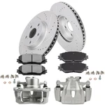 Front L+r For 2009-2014 Toyota Matrix Brake Calipers Rotors Pad 8PCS. Fixed Price $157.27.