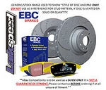 Ebc Front Turbo Groove Disc & Yellowstuff Pad Ford Fiesta MK5 1.25 (2000 02). Fixed Price $398.30.