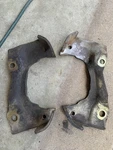 1970-72 Chevelle Monte Nova Front Disc Brake Caliper Brackets 5470661 5470660 Gm. Fixed Price $34.99.