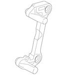 Genuine Mitsubishi Caliper Support 4605B101. Fixed Price $172.53.