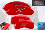 2022-2025 Ford Explorer "st" Front + Rear Red Mgp Brake Disc Caliper Covers Std. Fixed Price $299.99.
