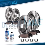 Front Rear Disc Rotors And Ceramic Brake Pads Kit For 2006 Nissan Maxima Altima. Fixed Price $177.08.