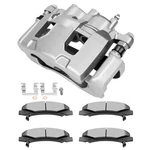 Front Left Brake Calipers And Ceramic Pads Fits Chevrolet Impala 2006-2013. Fixed Price $66.46.