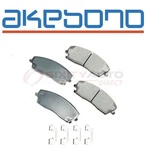 Akebono Pro-act Front Disc Brake Pad Set For 2009-2023 Dodge Challenger 3.5L Rt. Fixed Price $98.40.