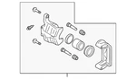 Genuine Nissan Disc Brake Caliper 44011-4BA0A. Fixed Price $434.49.