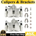 2PCS Brake Calipers & Brackets Rear For Chevy Impala; Buick Regal; Olds Intrigue. Fixed Price $62.99.