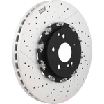 Brembo Front Disc Brake Rotor Slotted Drilled For Mercedes-benz E63 C63 SL55 Amg. Fixed Price $389.95.