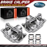 Pair Front Brake Calipers W/ Bracket For Hyundai Elantra 2011-2016 Coupe. Fixed Price $105.99.