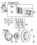 Genuine Mopar Disc Brake Caliper Assembly Remanufactured Right R8037144AC. Fixed Price $199.15.