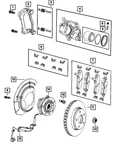 Genuine Mopar Disc Brake Pin Kit 68404780AA. Fixed Price $57.35.