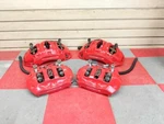 2013-2014 Porsche Cayenne Gts Oem Front & Rear Calipers Set Red Brembo 18" Steel. Fixed Price $1295.00.