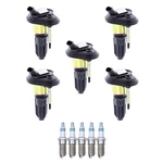 Denso Ignition Coil Iridium Spark Plugs Kit For H3 I-350 I-370 L5. Fixed Price $340.95.